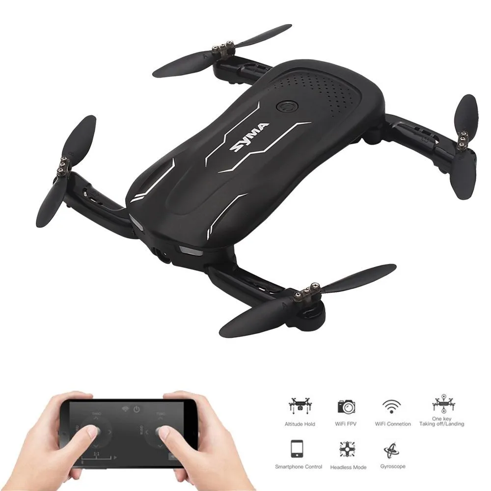 Syma Z1 RC мини Дрон с камерой удержание высоты селфи следуй за мной режим WiFi