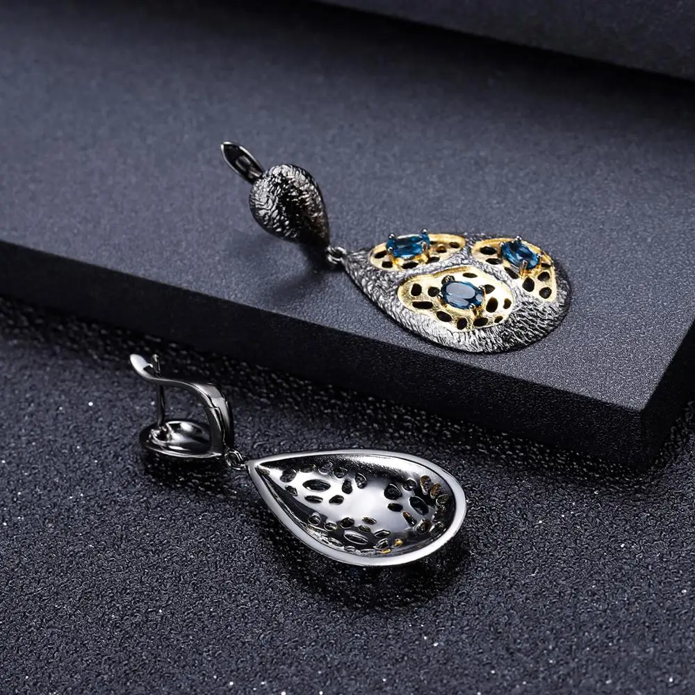 GEM'S BALLET 1.26Ct натуральный родолит Гранат 925 серебро оригинальный ручной работы