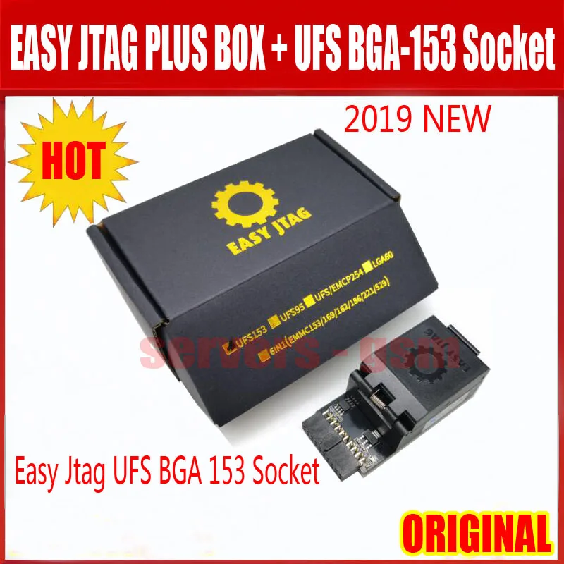 Новая версия Полный комплект легкий Jtag плюс коробка + EMMC разъем легкая джтаг UFS BGA