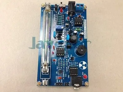 Счетчик Гейгера DIY в сборе детектор ядерного излучения с ГМ трубкой бета гамма