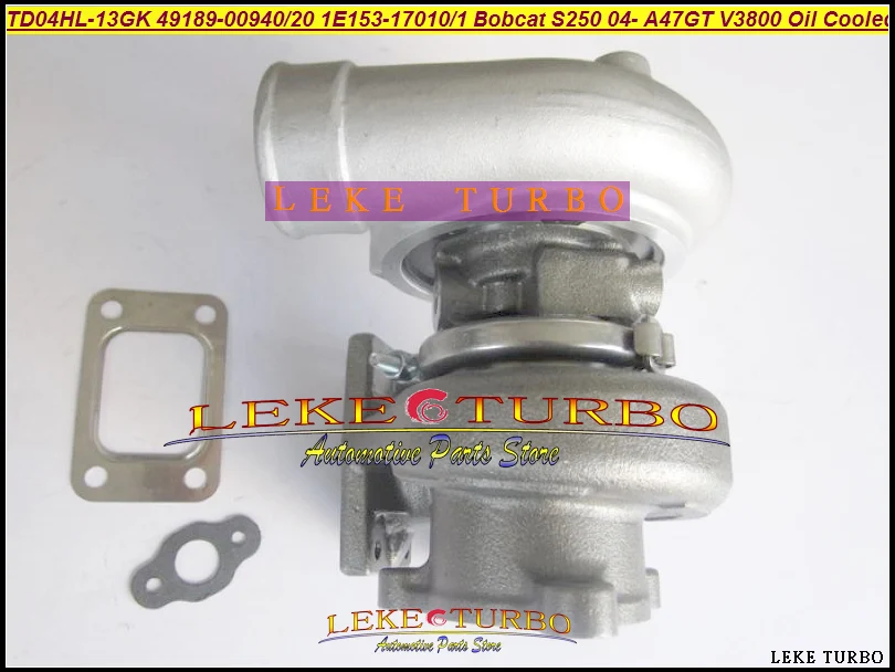 Фото Турбокомпрессор TD04HL-13GK 49189-00940 49189-00920 1E153-17012 для Bobcat S250, погрузчик M Earth Moving 2004- A47GT V3800 №3