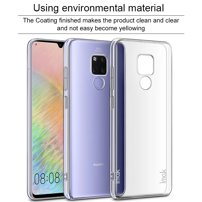 IMAK Чехол для huawei mate 20 Pro Жесткий ПК кристалл чехол для телефона для huawei mate 20 X 20X крышка защитный экран противоударный