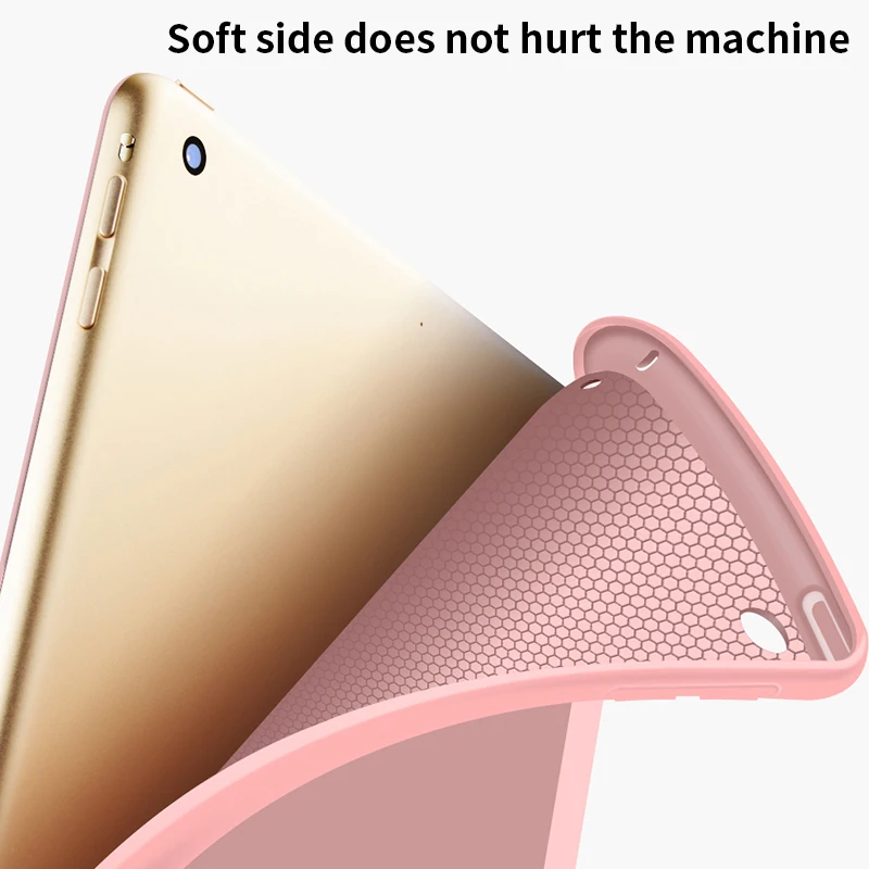 Тонкий чехол подставка для iPad Air 1 Smart Flip Auto Wake Up Sleep Мягкий защитный из ТПУ 5|for ipad