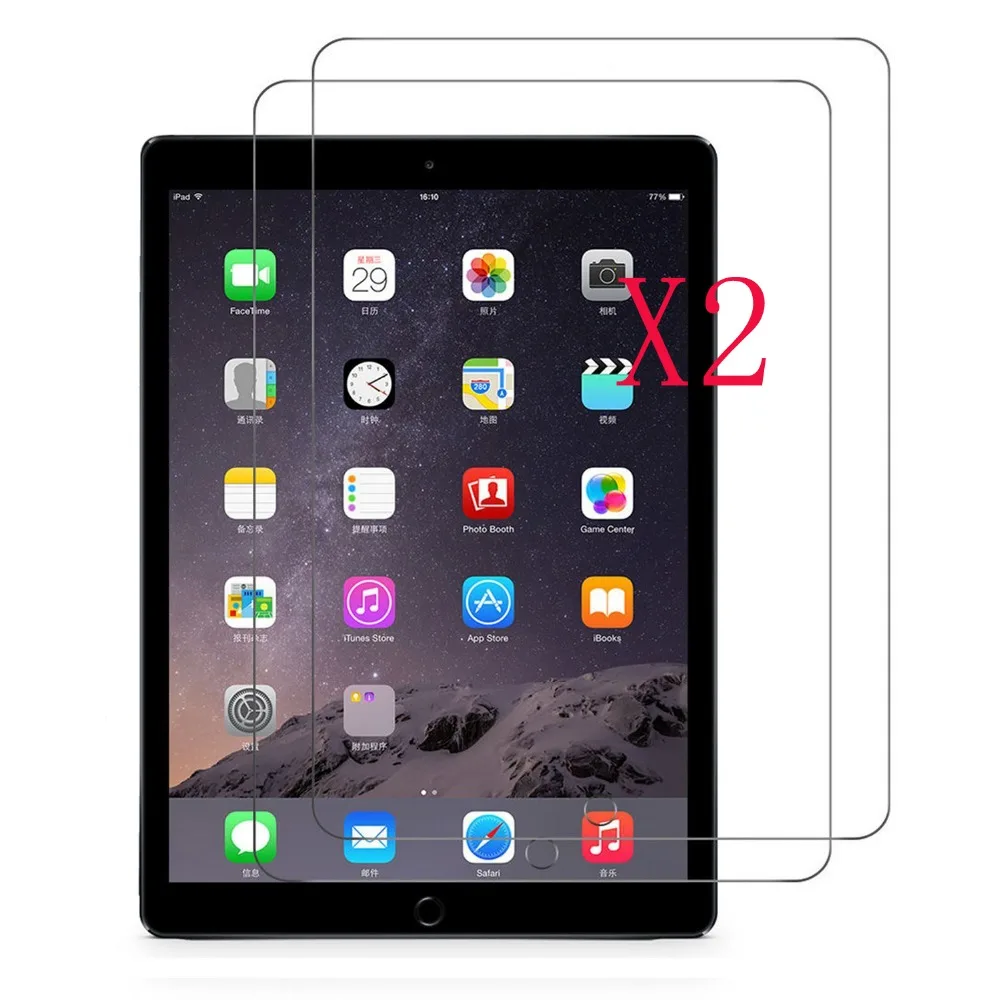 2 шт./лот для iPad mini 3 4 Air Air2 Pro 9 7 10 9H Премиум Взрывозащищенная прозрачная защитная