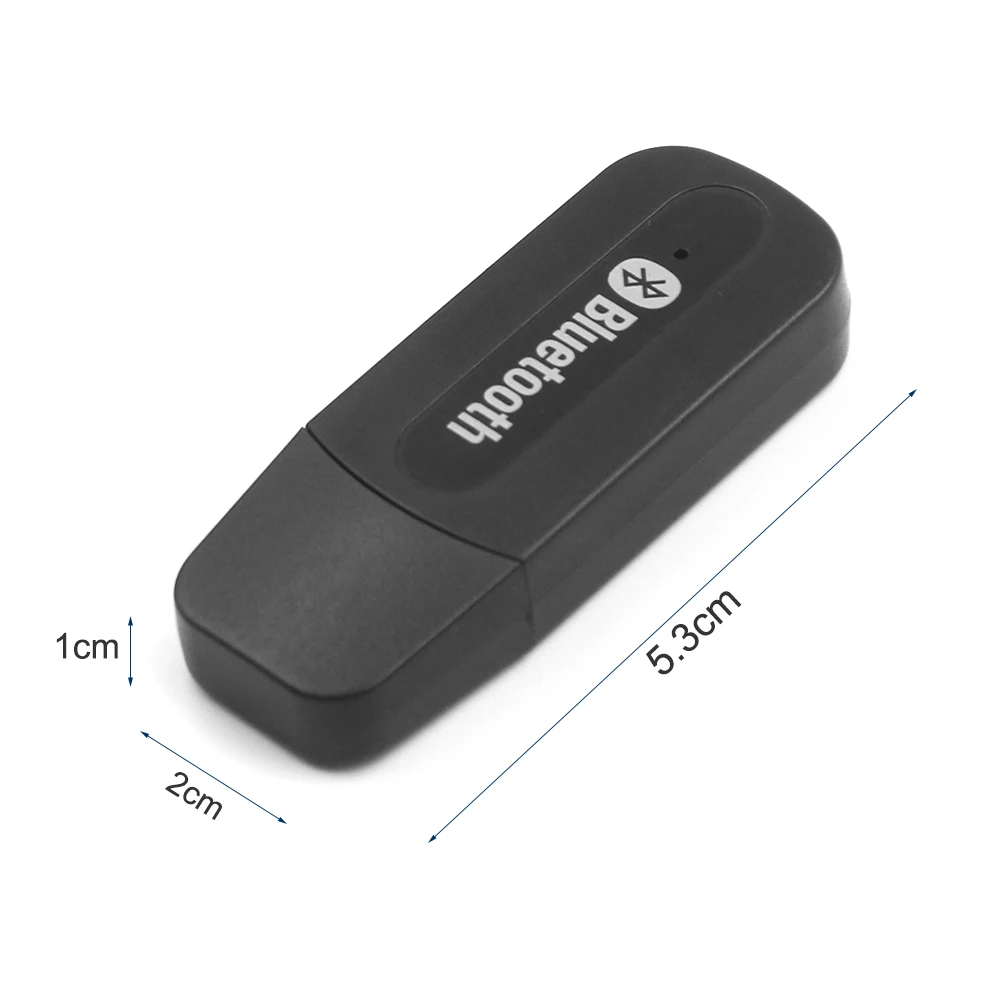2 в 1 автомобиль USB Bluetooth V4.0 адаптер аудио Музыка приемник 3 5 мм порты и разъёмы авто