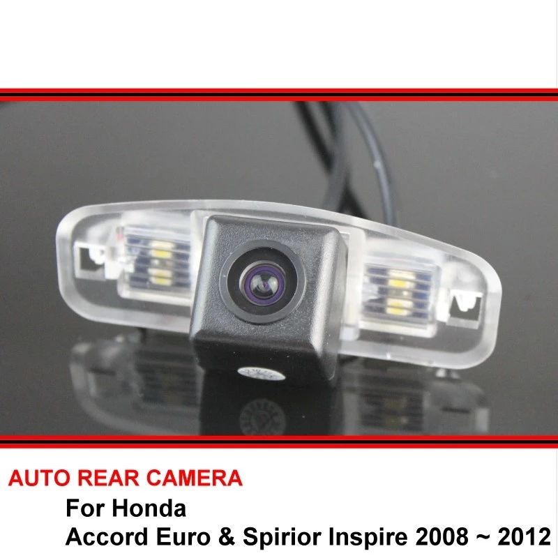 Для Honda Accord Euro Spirior Inspire 2008 2012 HD CCD Автомобильный задний вид заднего вида|parking camera