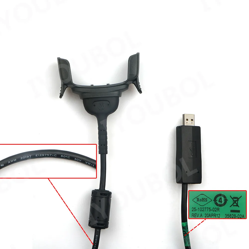 USB Comm и зарядный кабель для Motorola символ MC70 MC7004(совместим с 25-70981-01R)