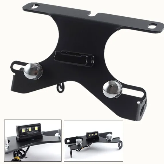 

Fender Eliminator Number License Plate Holder Mount Bracket LED Light for BMW HP4 S1000R S1000RR S 1000 R RR 2009-2018 2017 2016