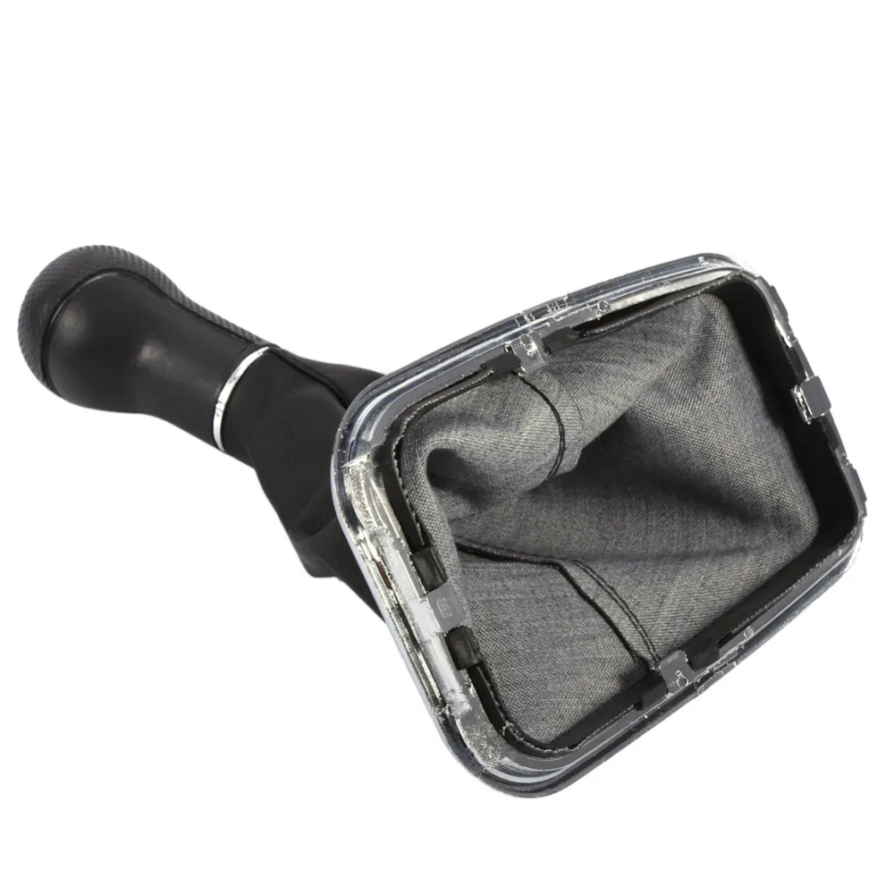 Ручка переключения передач для стайлинга автомобиля черная противопылевая