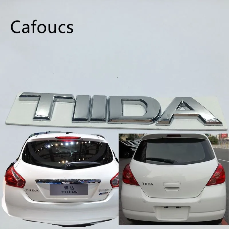 Cafoucs для Nissan TIIDA багажника задняя крышка значок с эмблемой наклейки логотипом |