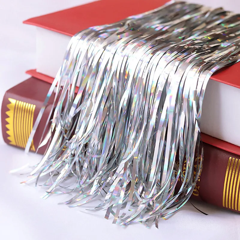 1 комплект украшенный золотыми и серебряными кисточками занавеска для детского