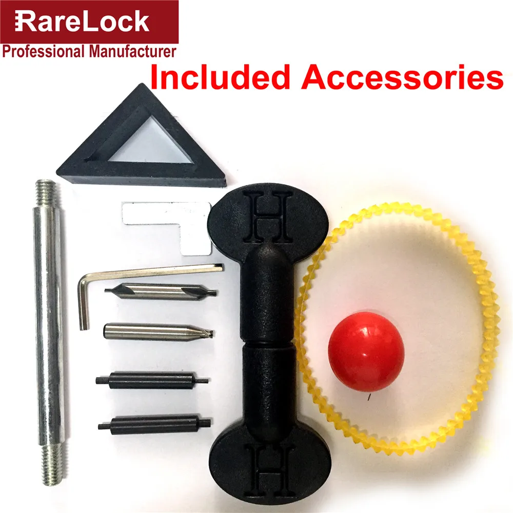 Rarelock 368A слесарные принадлежности Инструменты замок палочки набор Профессиональный дублированный ключ двери автомобиля резки копировальный станок a