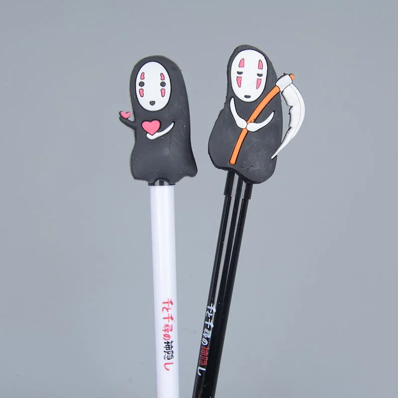 Office Stationary Studio Ghibli Миядзаки Хаяо Аниме ТОТОРО Безликие Гелевые Ручки Симпатичные Школьные Принадлежности для Детей Каваи Ручка Ребенка - Цвет: 2