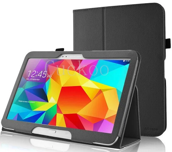 CucKooDo 50 шт./лот для Samsung Galaxy Tab 4 10 1 чехол книжка тонкий премиум Vegan кожаный дюймов|for
