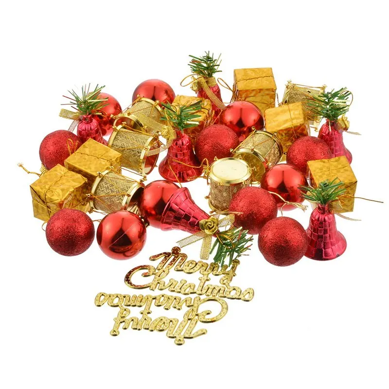 Urijk Merry Christmas Tree Decor Fairy Ornaments New Year Gift Ball Set Warm Home Garden Decoration | Дом и сад