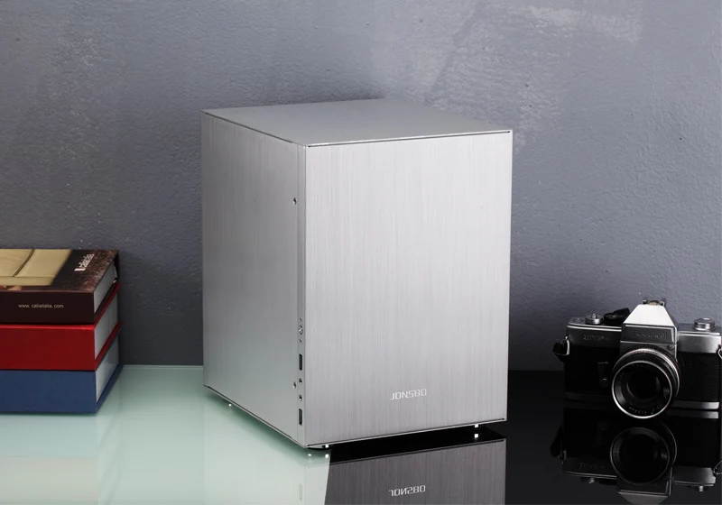 JONSBO C2 компьютерный корпус поддержка ITX MicroATX материнская плата для ATX Power USB3.0 Настольный HTPC алюминиевый корпус C2S