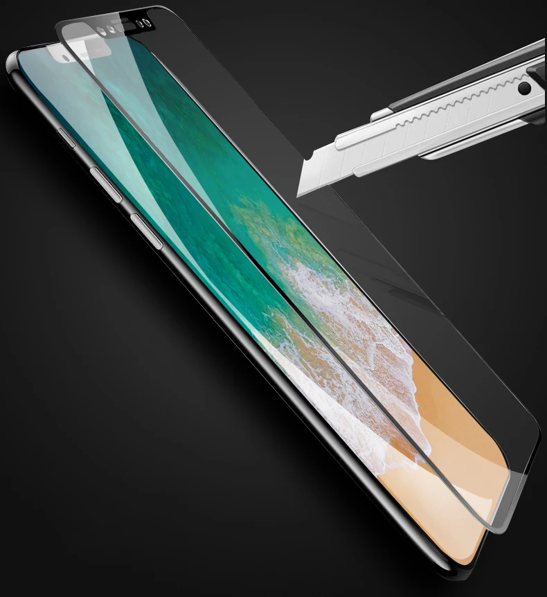 2.5D Full Coverage For Apple iPhone 11 12 Pro Max mini 7 8 6 6S Plus XR X XS MAX Shatterproof Tempered Glass Protect Screen | Мобильные