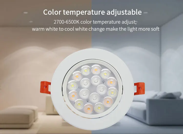 Mi светильник 9 Вт RGB + CCT светодиодный потолочный Точечный AC 86 ~ 265 В регулировка