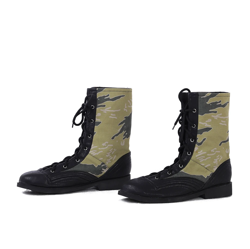 

MANLUYUNXIAO New Arrival Game Metal Gear Cosplay Men Snake Boots Halloween Carnival Cosplay Boots For Men