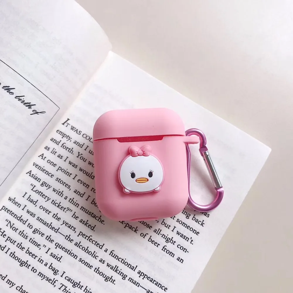 ТПУ мягкий силиконовый Bluetooth беспроводной чехол для наушников AirPods зарядная