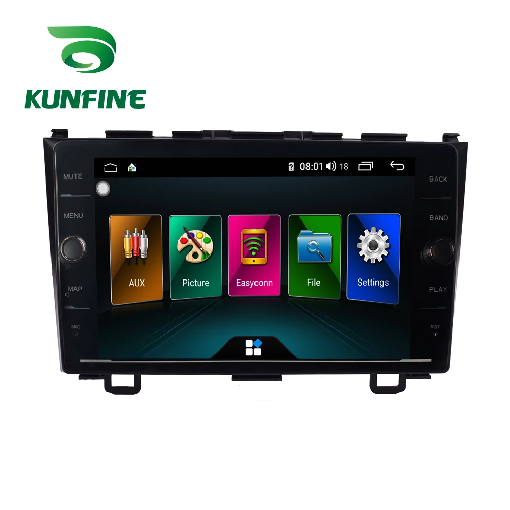 Octa Core 4 Гб оперативная память 64 ГБ Встроенная Android 8,1 автомобиль DVD gps плеер Deckless стерео для Honda CRV 2007-2011 Радио головного устройства