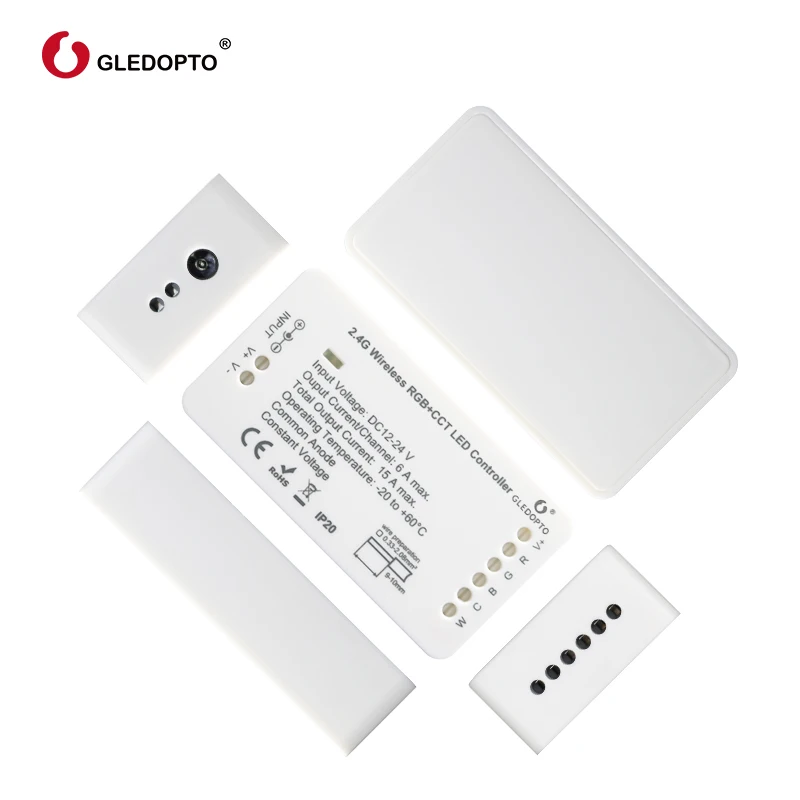 Контроллер для светодиодных лент OPTO ZIGBEE RGB + CCT WW/CW управление через приложение zll