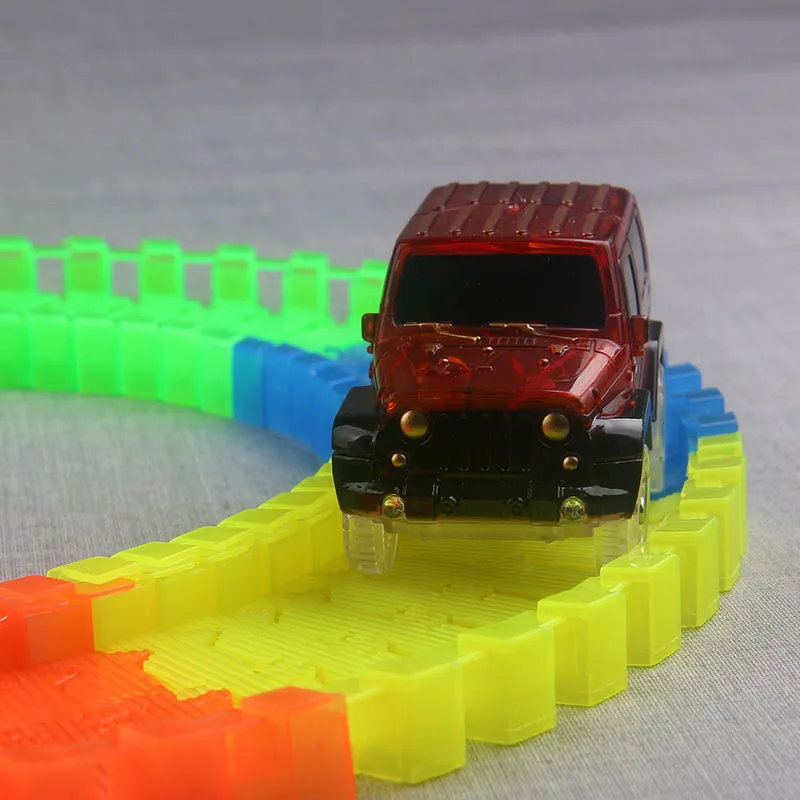 Набор дорожек DIY для автомобиля с гибким изгибом по технологии серпантина