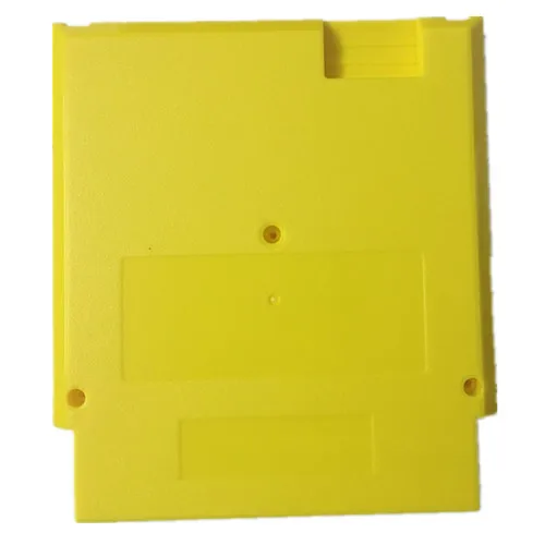 Желтый цветной 72-контактный игровой картридж сменный Пластиковый корпус для NES |