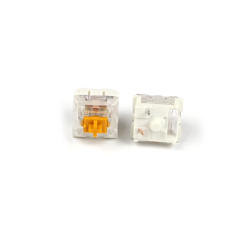 Speed Gold Kailh speed, золотые, серебряные, медные, бронзовые, розовые, Pro, фиолетовые, зеленые MX SMD 3 Pin RGB переключатели для механической игровой клавиатуры с подсветкой - Цвет: Speed Gold
