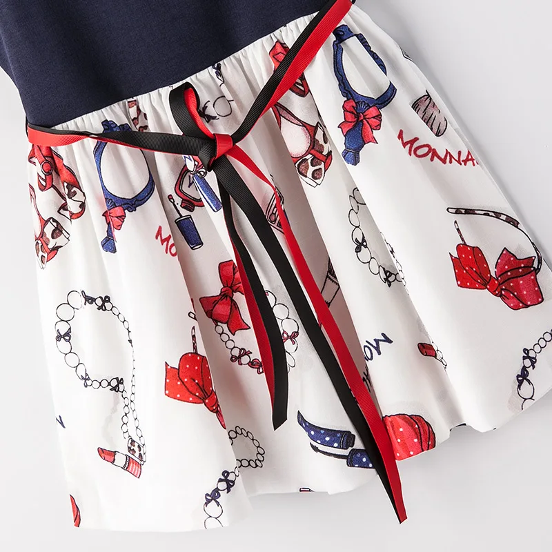 2-8 Years Girls Summer Dress 2019 Children Causal Dresses Toddler Princess For Party Kids | Детская одежда и обувь