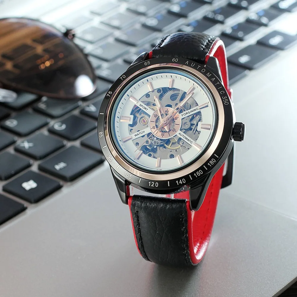 Forsining мотоциклетные дизайнерские прозрачные настоящие красные черные