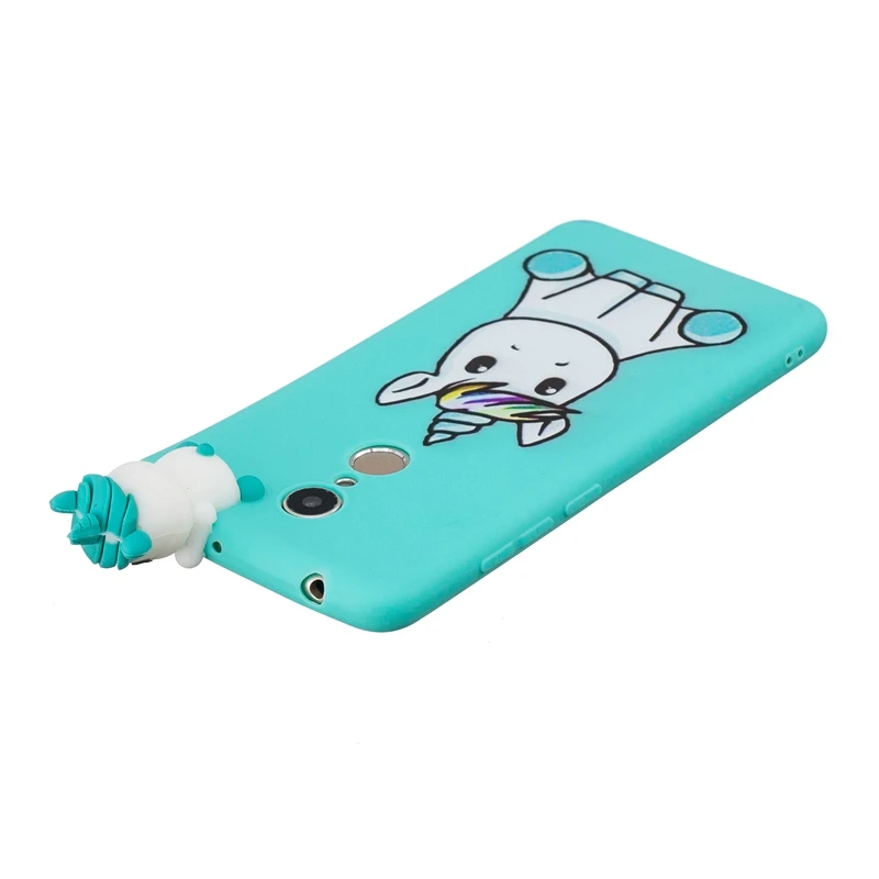 3D Case For Xiaomi Redmi 5 Plus Cute Panda Unicorn Phone Cases Coque Xiomi Etui |