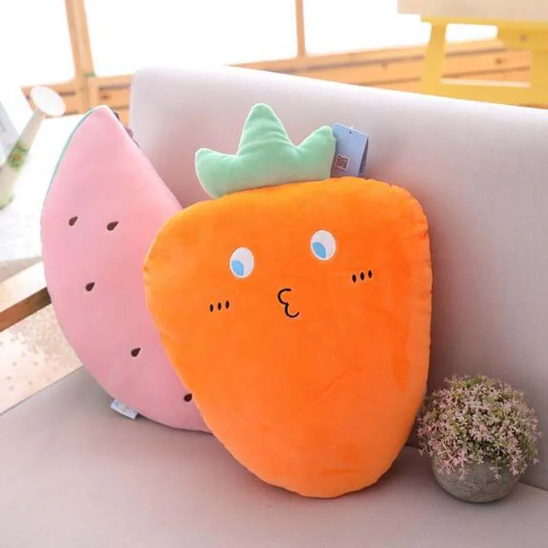 

Banana Watermelon Strawberry Plush Toys Stuffed Fruits Doll Toy Soft Plush Pillow Cushion Adults & Children Gift