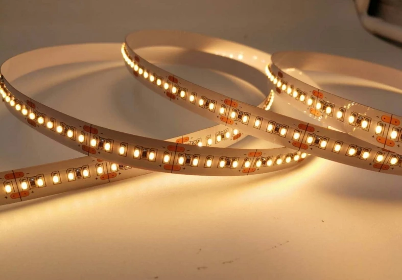 [Seven Neon]DC24V 5M IP20 10mm FPBC 240led/m 14 2110 Светодиодная лента супер яркая 90 CRI теплый белый
