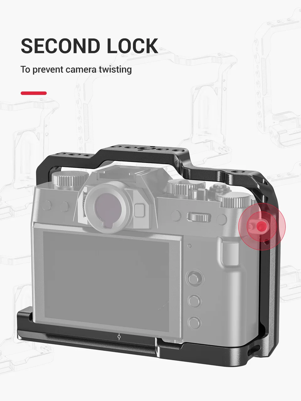 SmallRig XT 30 клетка для камеры Fujifilm X-T30& X-T20 с Arca стильная пластина для быстрого крепления со штативом 2356