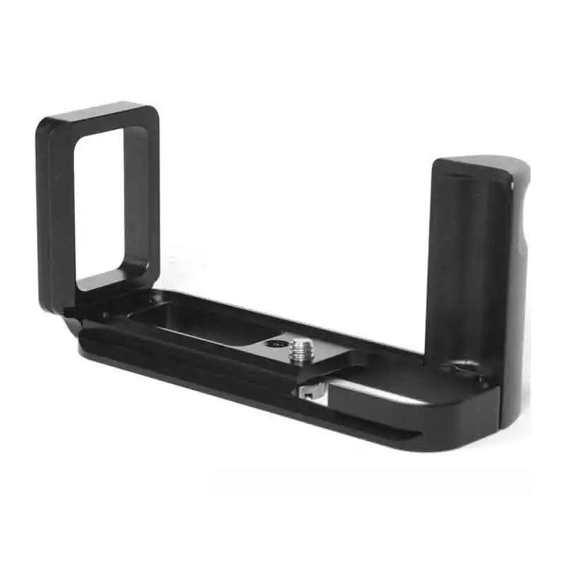 Вертикальный L-образный кронштейн для быстрой съемки на штативе с пластиной быстрой съемки и ручкой для удержания для цифровой камеры Fujifilm Fuji XT10 X-T10.