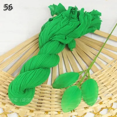 56 Green 20pcs 20 шт нейлоновый цветок эластичный материал чулок цветок чулок из нейлона аксессуары DIY декоративные ремесла свадебный нейлоновый цветок - Цвет: 56 Green 20pcs
