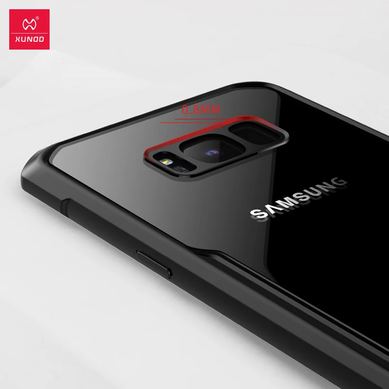 XUNDD защитный чехол для телефона samsung S8/S8 Plus note 8 с подушкой безопасности Plus Силиконовый Модный чехол для s9/s9 plus с ремешком Beetle