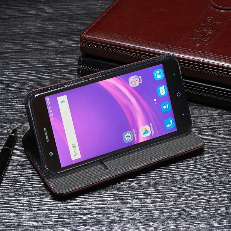 Чехол для ZTE Blade A510 чехол высокое качество ретро кожаный с откидной крышкой BA510