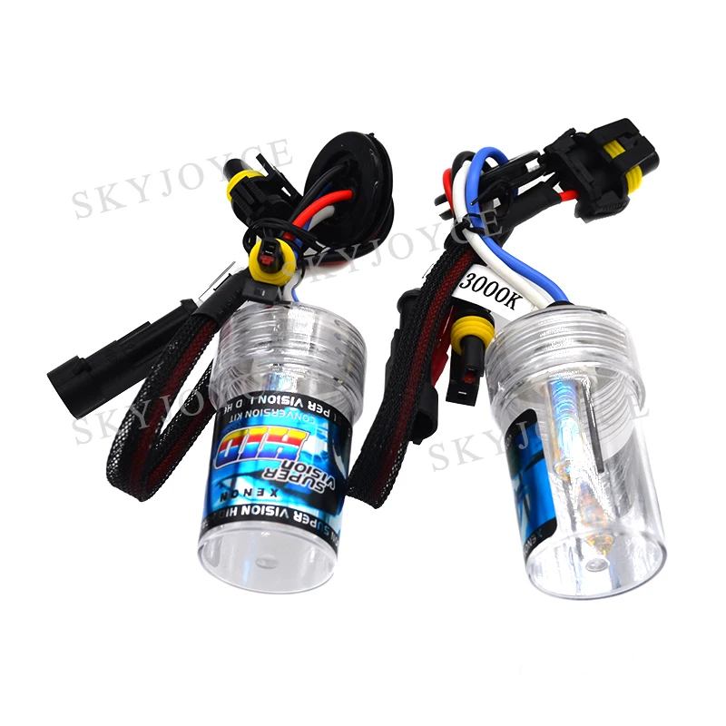 SKYJOYCE 55 Вт ксеноновая H3C HID лампа 35 3000 К желтая H3 4300 5000 6000 8000 для автомобильных фар
