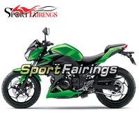complete motorcycle full fairings for kawasaki z250 z3 year 2015 2016 injection abs fairing kit bodywork cowling green carenes