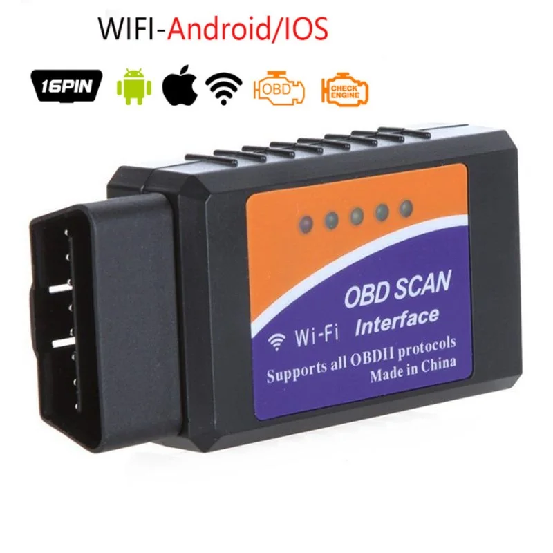 Новый комплект ELM327 V1.5 Bluetooth/WIFI для Android IOS диагностический инструмент Bluetooth v1.5 OBD2
