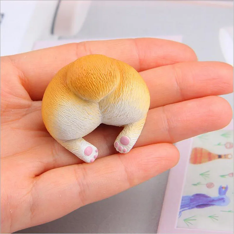 Милые 3D корги собака попка мультфильм животное креативные магниты на