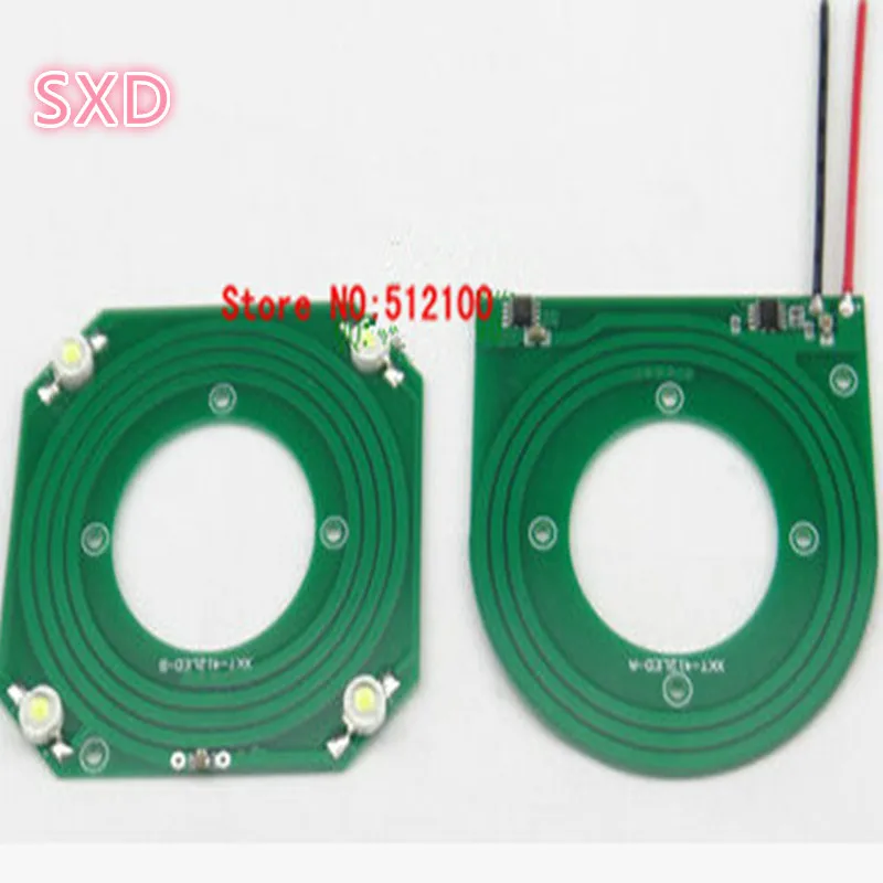10 компл./лот PCB беспроводной блок питания модуль передачи лампы XKT 412 приемный +