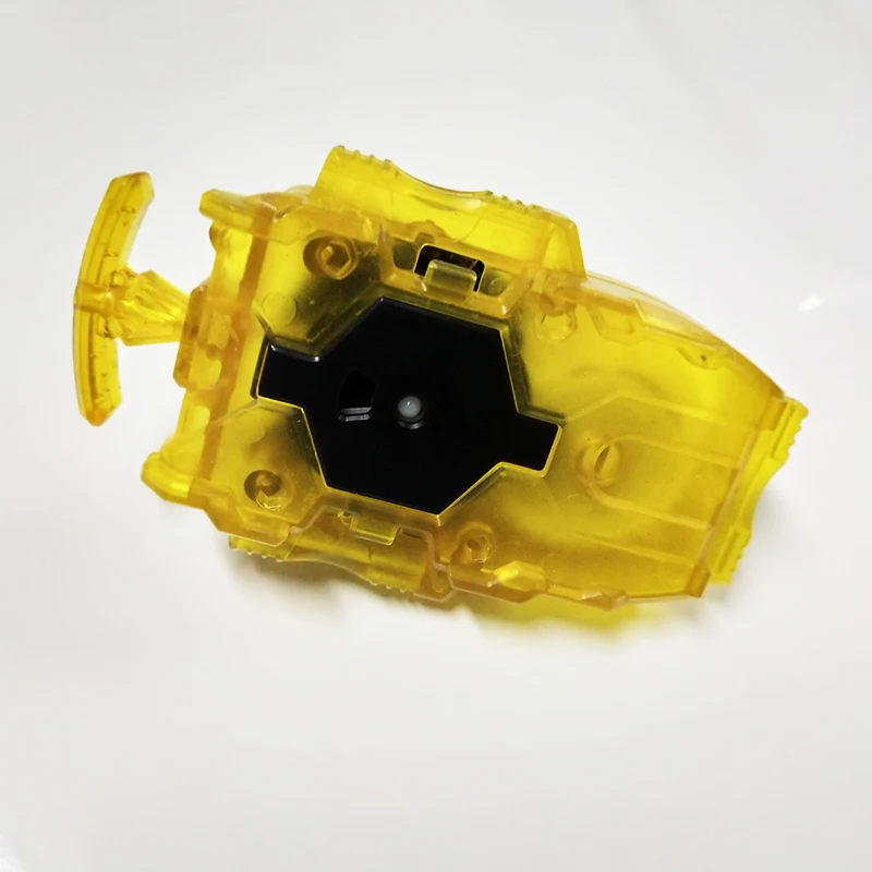 Yellow Спиннинг Топ Baybladed Burst power String Launcher ручка для борьбы аксессуары Рождественский подарок для мальчиков для детей - Цвет: Yellow