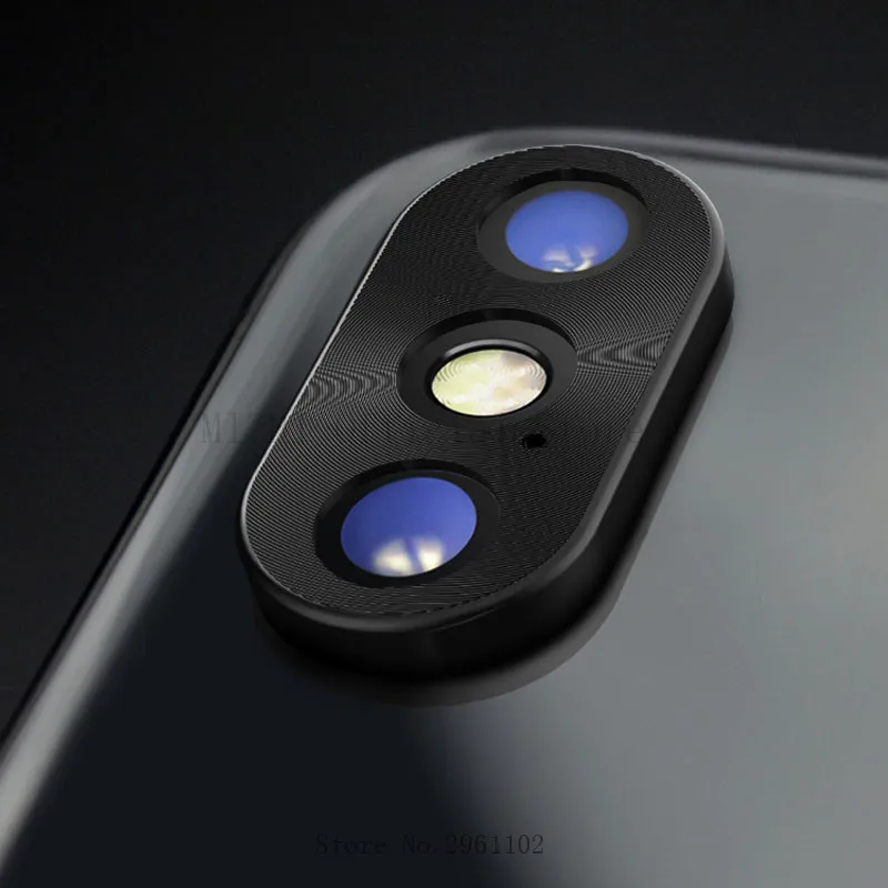 For iPhone 7 8 plus Camera Lens Protector Metal Phone Protective Ring Cover On x xr xs max case bumper iphonex | Мобильные телефоны