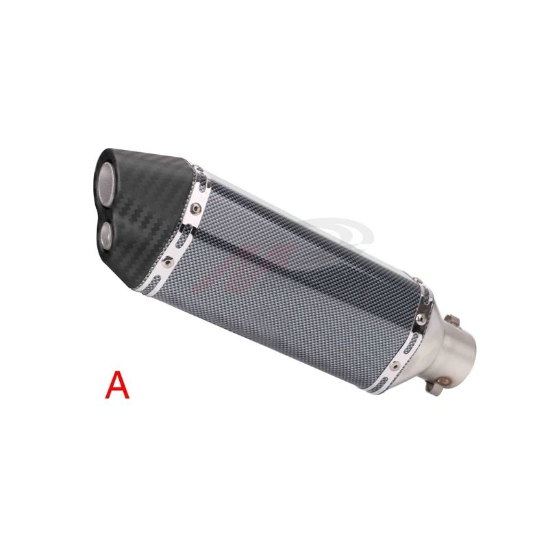 Универсальный мотоциклетный глушитель выхлопная труба для R1 R3 R6 CBR CB400 Z750 Z800 TMAX GSXR