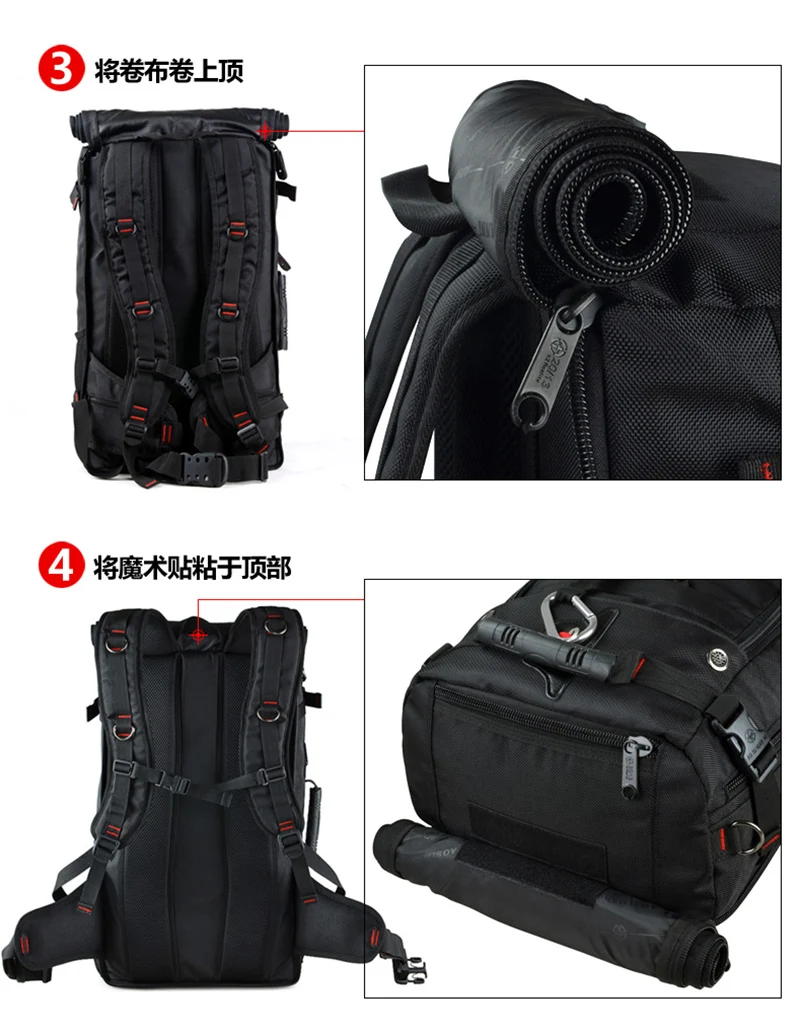 Мужской многофункциональный рюкзак для ноутбука 17 дюймов 35 л|outdoor bag|multifunction