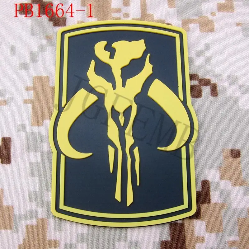 Boba Фетт мандалориан банта охотник за головами тактический военный боевой дух Страйкбол 3D ПВХ патч