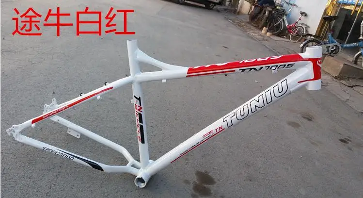 26er 18inch frame Kalosse 26er снег/Рама для пляжного велосипеда, 26*4,0 шины полная подвеска рама 190 мм задние ступицы, 26*17 дюймов fat велосипедная Рама - Цвет: 26er 18inch frame